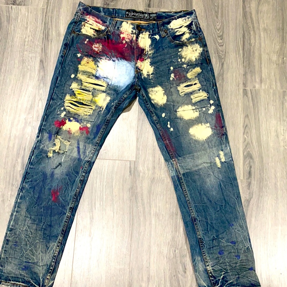 Heritage Jeans distressed